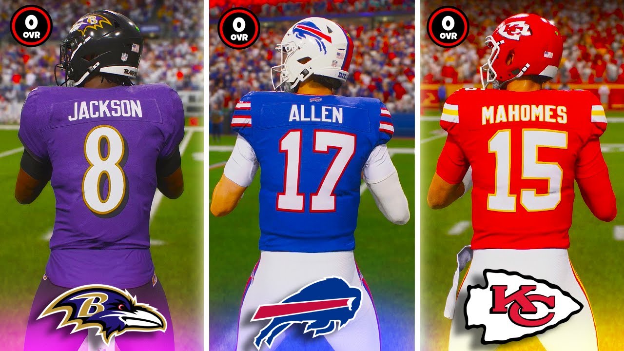 I Made Every Quarterback a Zero Overall on Madden 26!