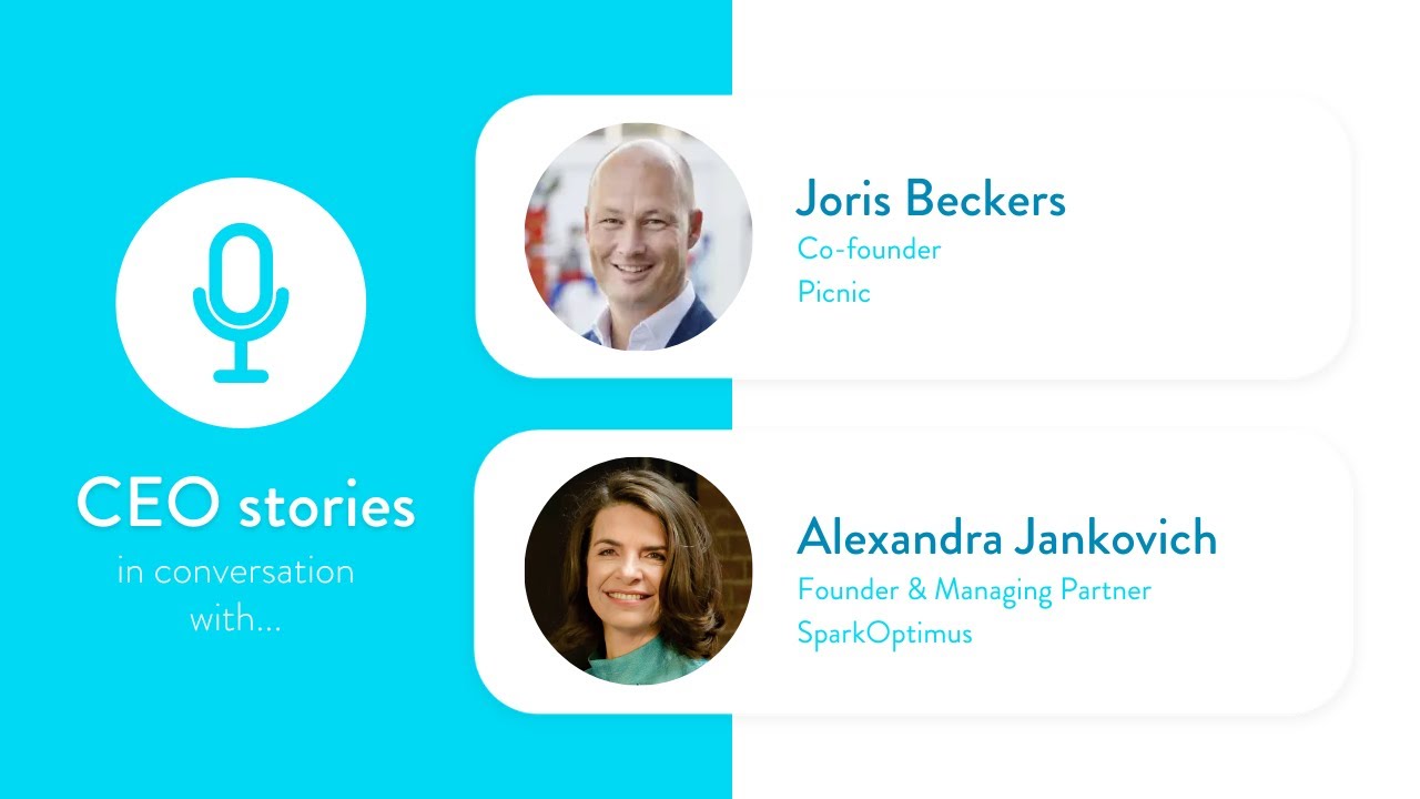 Joris Beckers, co-founder Picnic | SparkOptimus CEO stories
