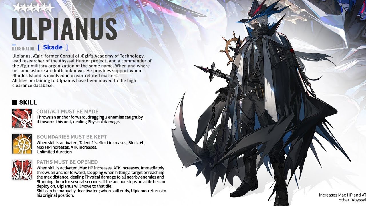 [Arknights] Uplianus Showcase S2 Full team Abyssal Hunter Boss Stage 7-18 Challenge Mode