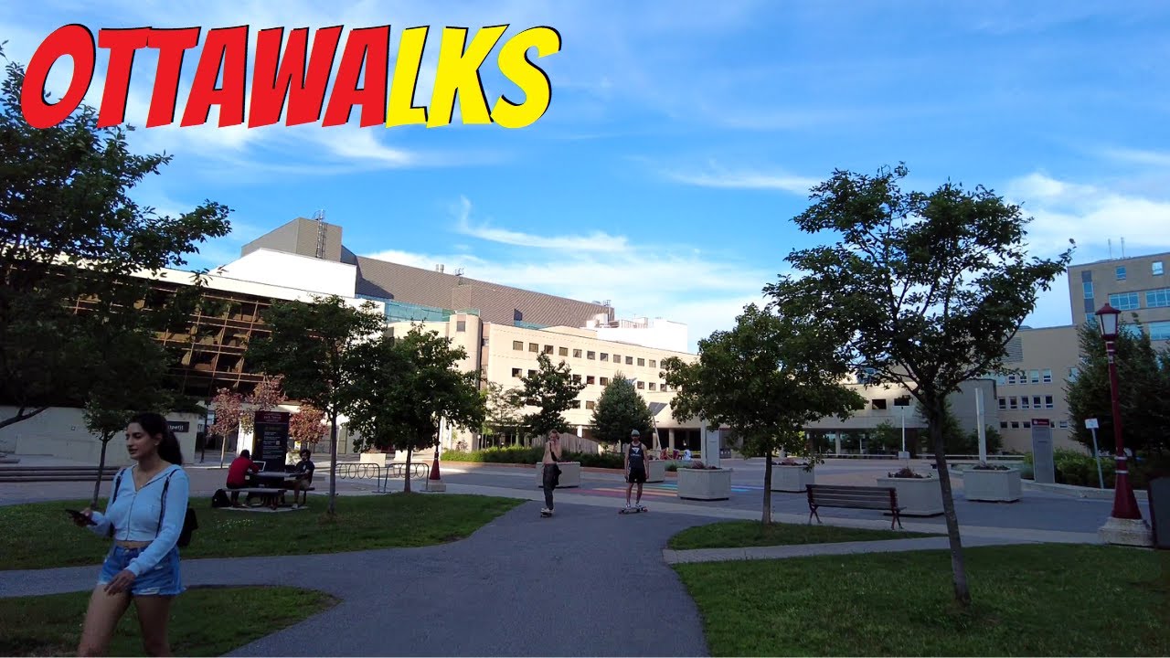 uOttawa Campus Tour and Ottawa city hall - June 30 2021