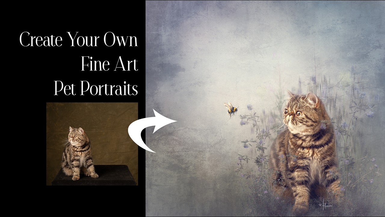 How to Create Fine Art Pet or Wildlife Portraits