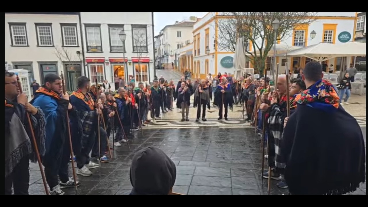 Live,Chegada dos Irmãos Romeiros de Sta Maria Canadá Igreja Matriz Ponta Delgada 01.03.2026