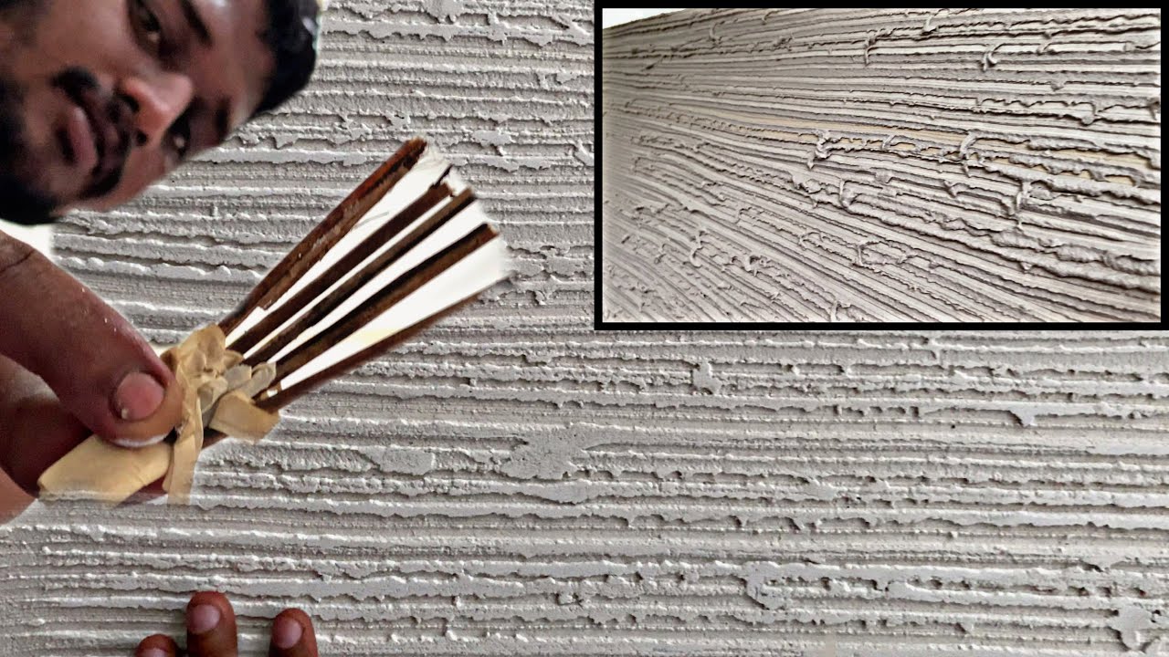 New interior texture putty design for show walls|new wall designing ideas