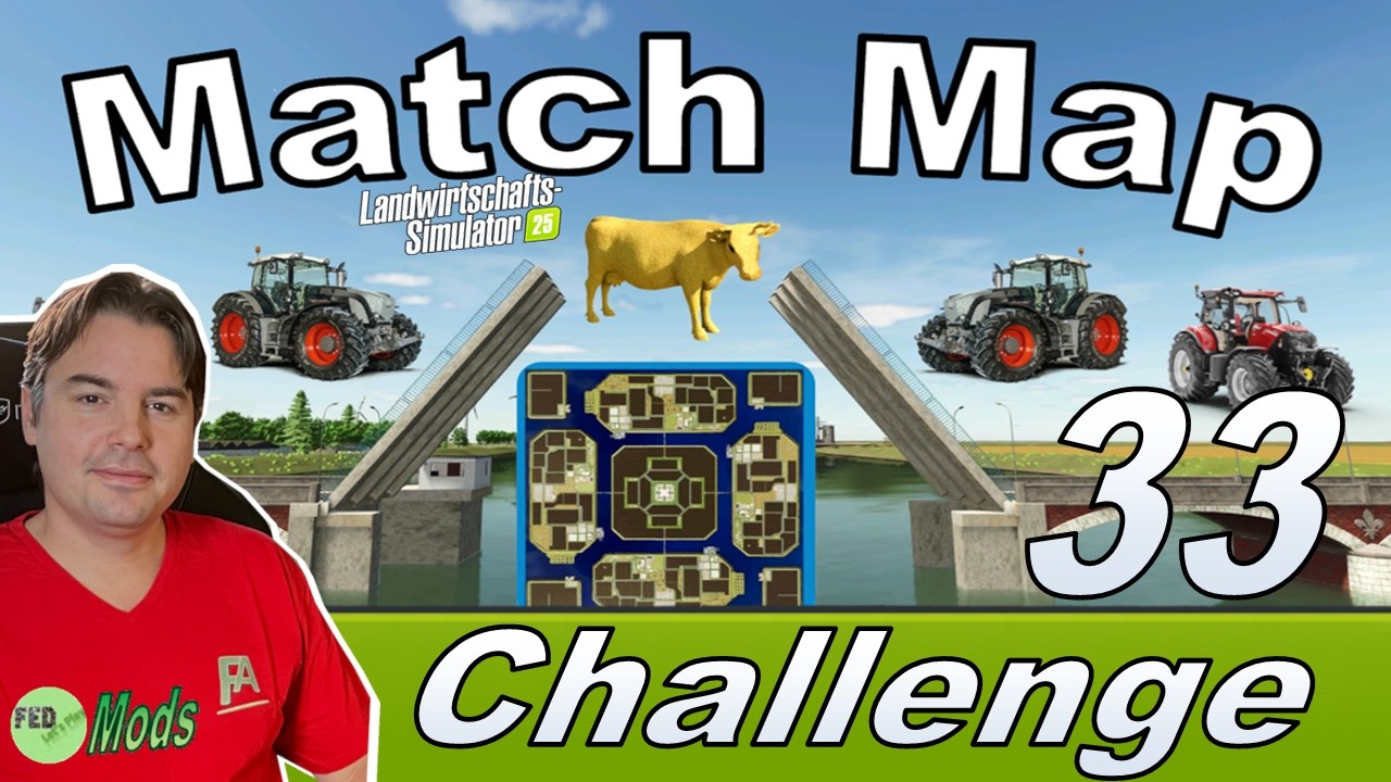 LS25 Match Map Challenge #33 Wir müssen noch mal groß investieren #ls25 #fs25 #farmingSimulator25