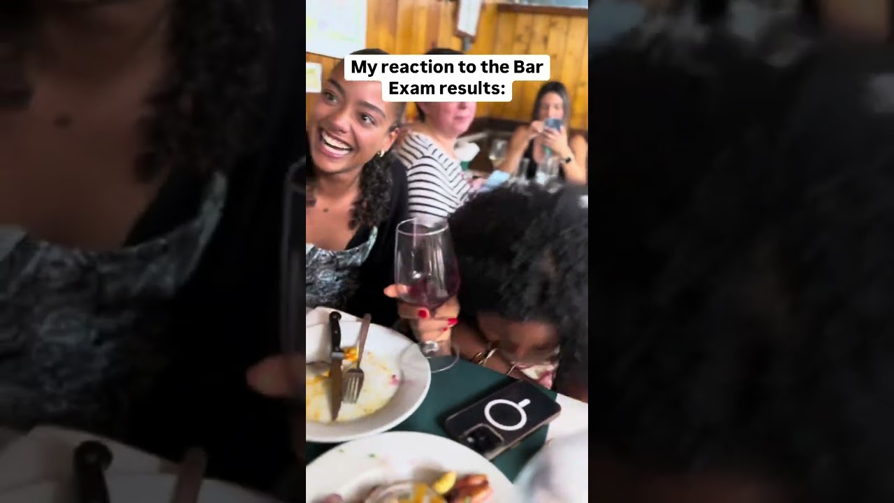 Our JD Advising Student's Reaction to Bar Exam Results