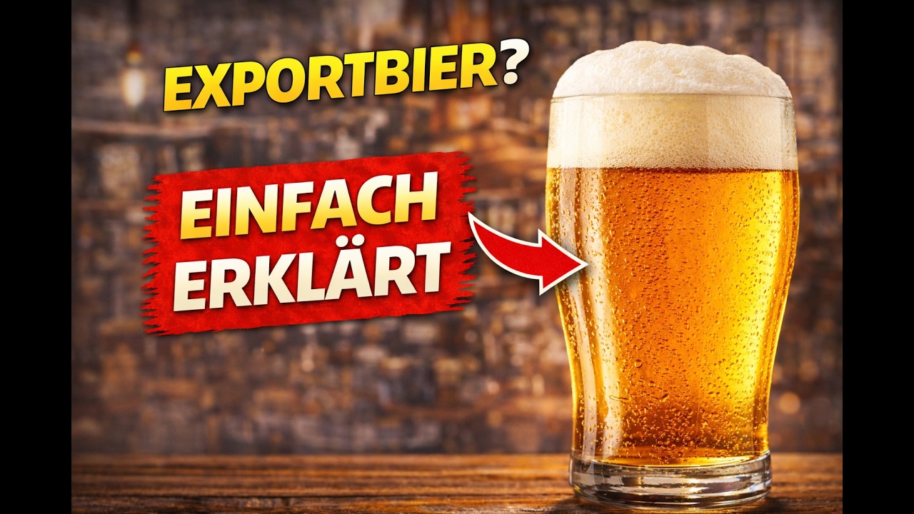 Was ist Exportbier? Einfach erkl&auml;rt 🍺
