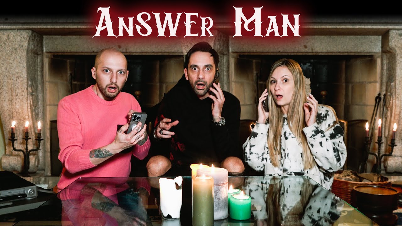 NON FATE  IL RITUALE DELL' ANSWER MAN ** SPAVENTOSO **