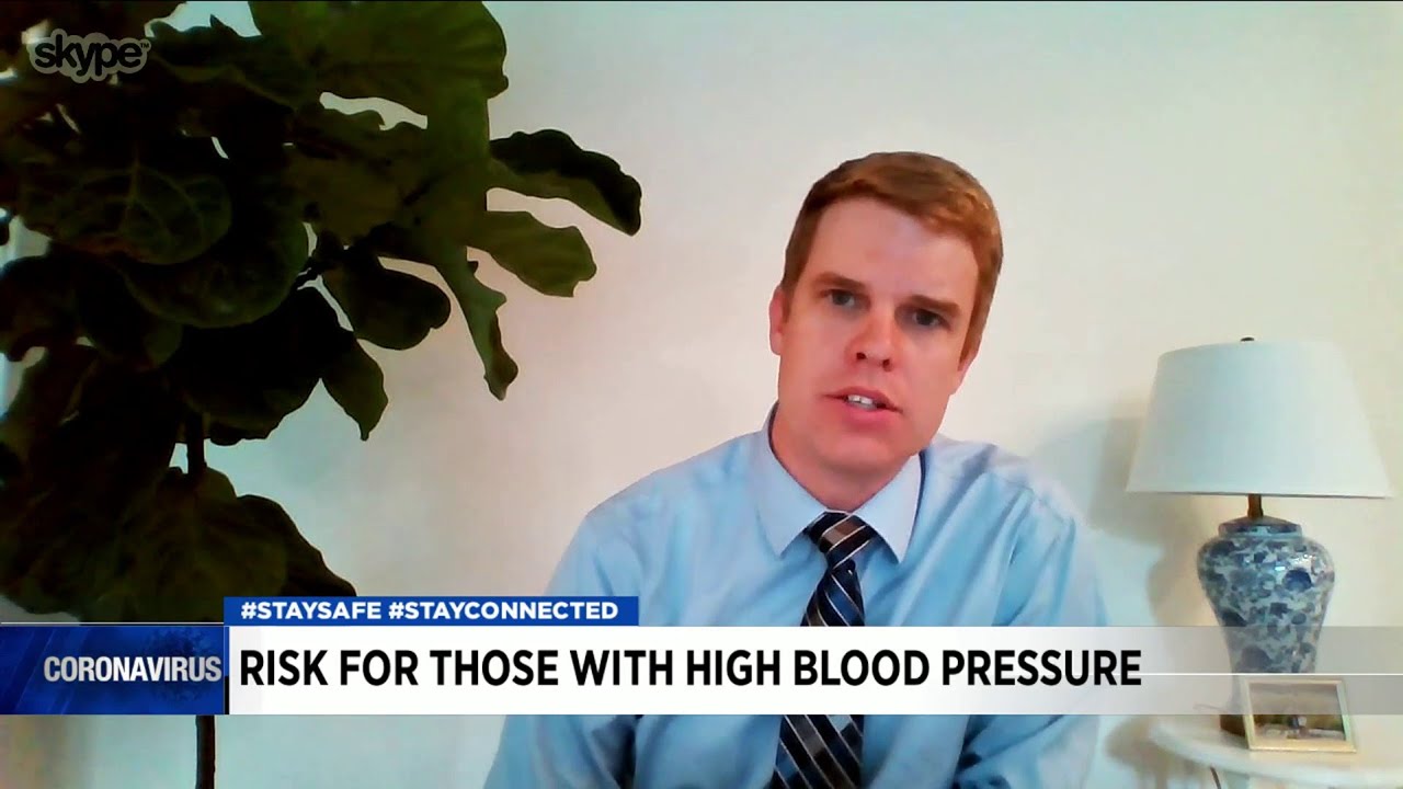 COVID-19 and the risk for those with high blood pressure