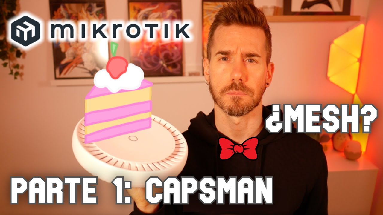 🚀 Monto una red MESH de MIKROTIK con un router y una ANTENA. Parte 1: Configuración de CAPsMAN