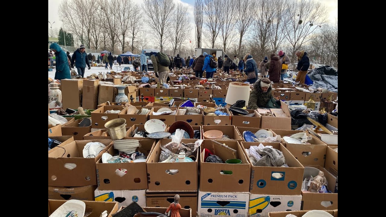 Первая Барахолка в 2025 году Польша. Покупки Sarreguemines, Christofle. Flea Market Poland