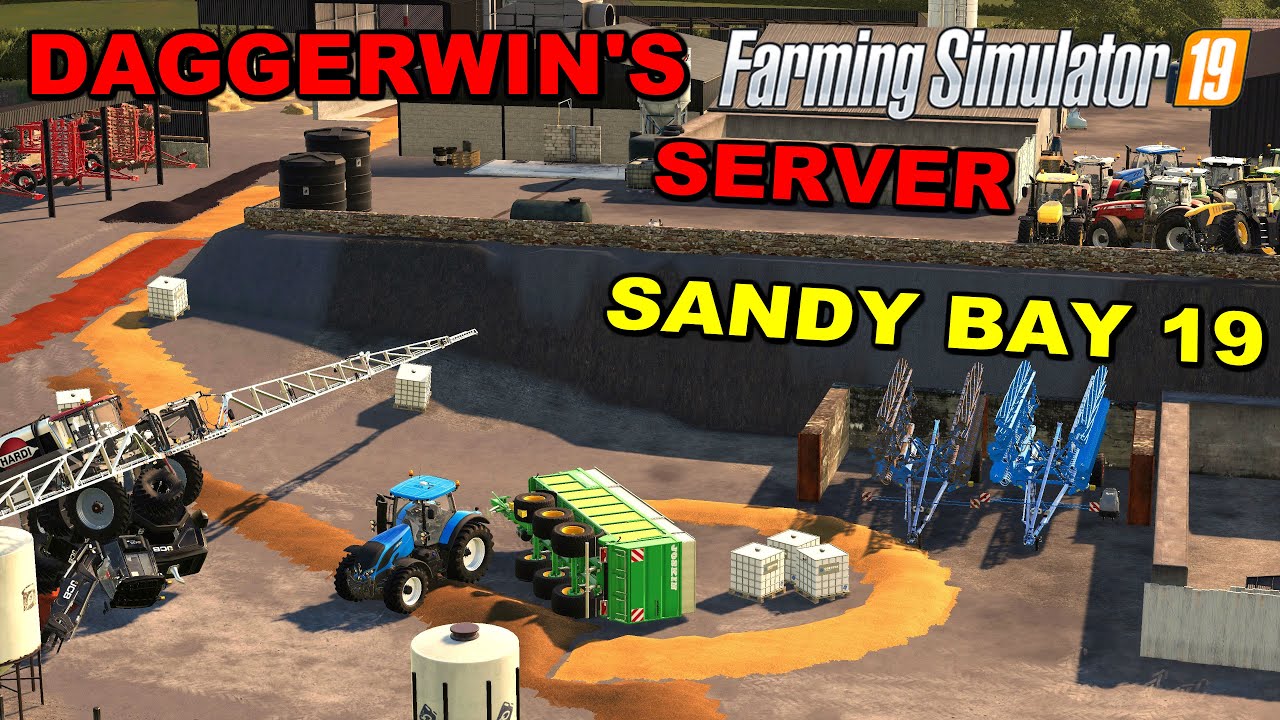 Farming Simulator 19 Daggerwin's Server Sandy Bay 19 Ep.6