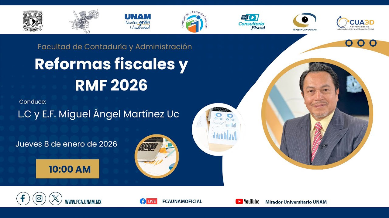 REFORMAS FISCALES Y RMF 2026