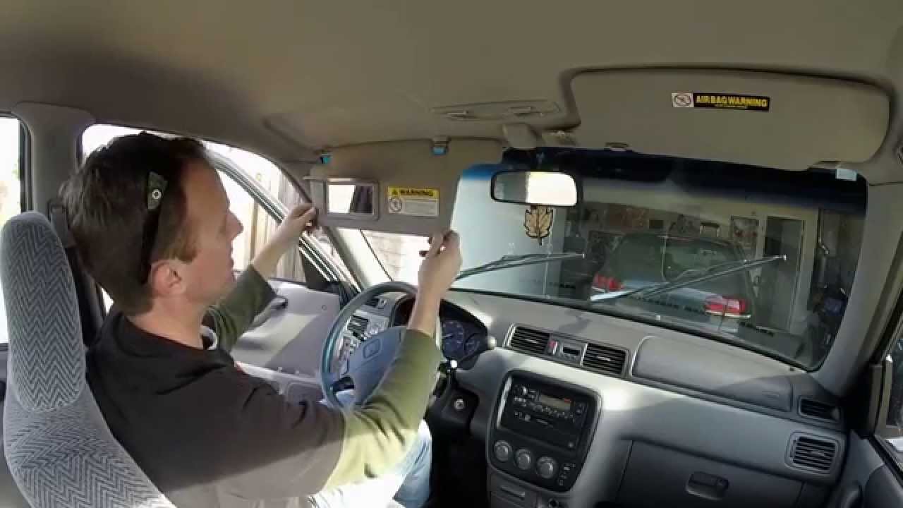 1998 Honda CR-V: Ep 10: Cowl Clip and Drivers Visor