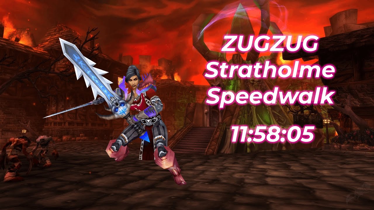 Stratholme Speedwalk With Leftovers - 11:58:05