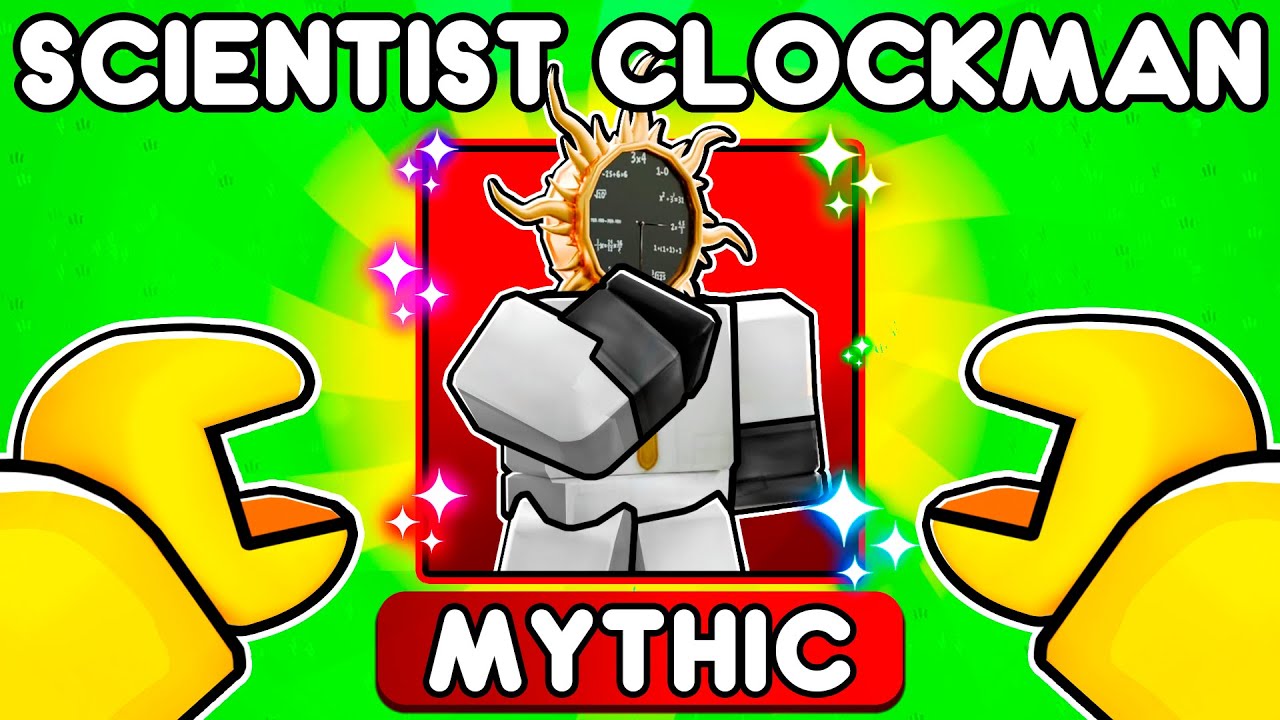 UNLOCKING SCIENTIST CLOCKMAN In Toilet Tower Defense
