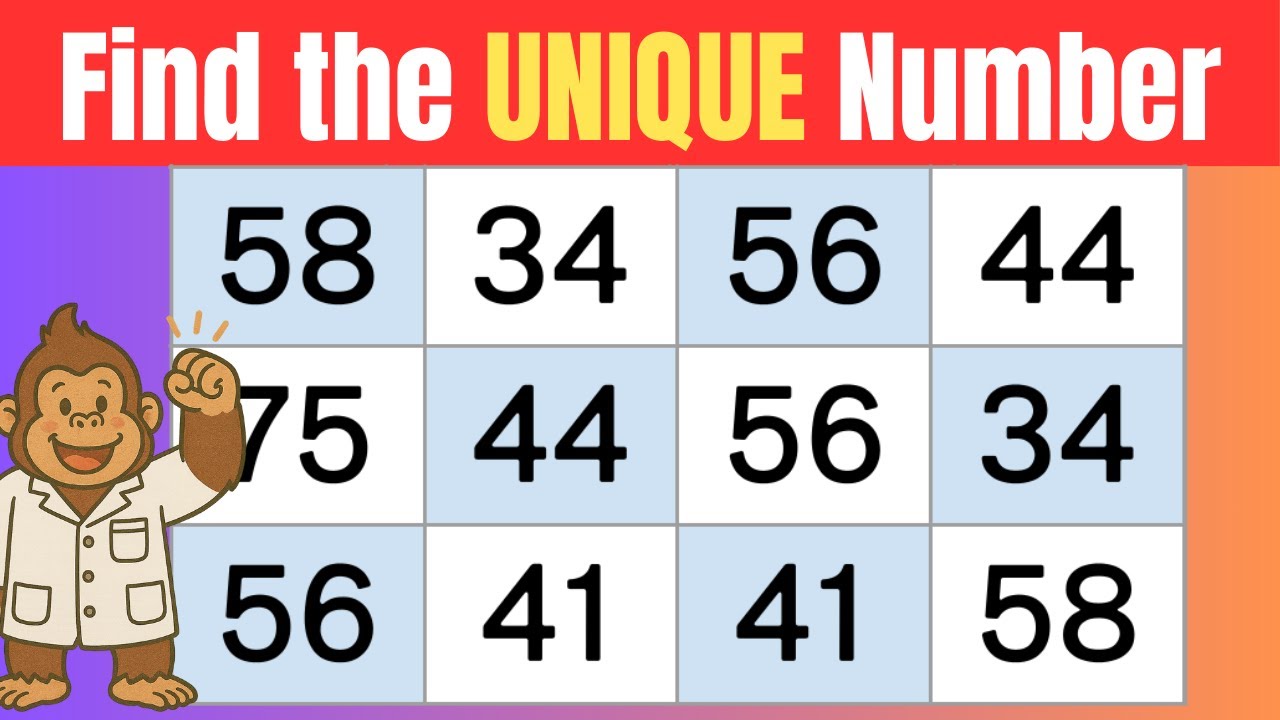 Find the Matching Number | Daily Brain Puzzle Challenge