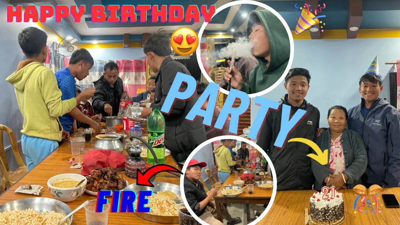 dai ko Happy birthday prty celebrations😍 