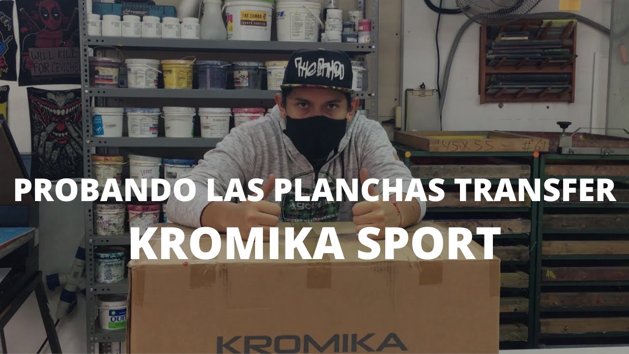 Las nuevas planchas transfer para estampados KROMIKA