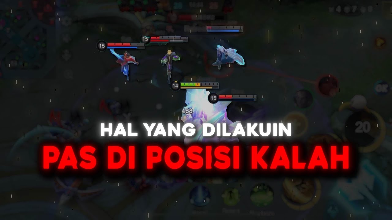 Hal yang dilakuin pas diposisi Kalah | MOBILE LEGEND
