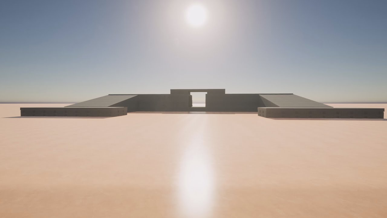 Reconstruction of the Puma Punku Temple or PumaGate 3D Twinmotion 2022.1