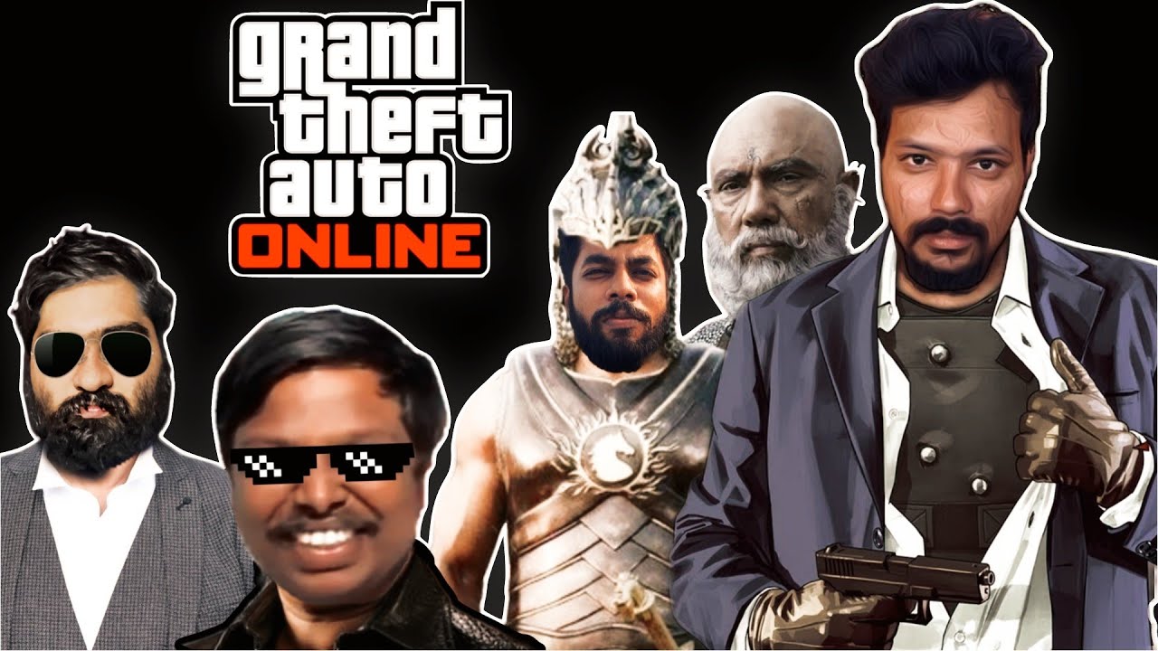 Gta online with தெரிந்தவர்கள்😂 பகுதி 3 | Tamilgaming funny moments| Tamil Gaming Highlights ♥️🫂