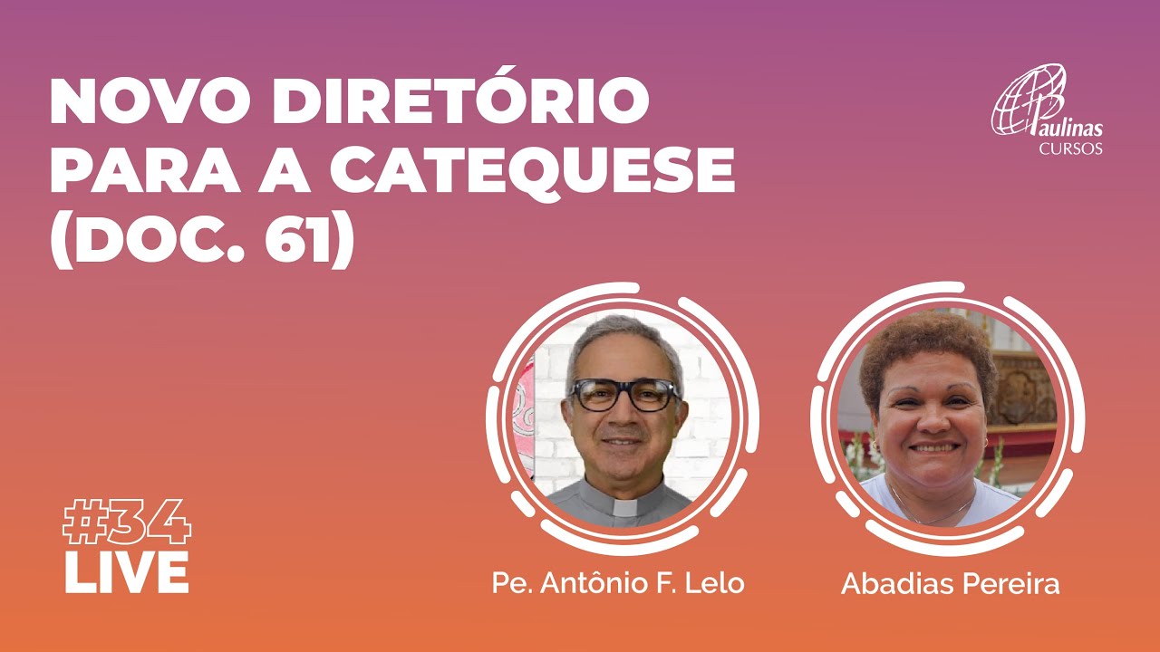 NOVO DIETÓRIO PARA A CATEQUESE