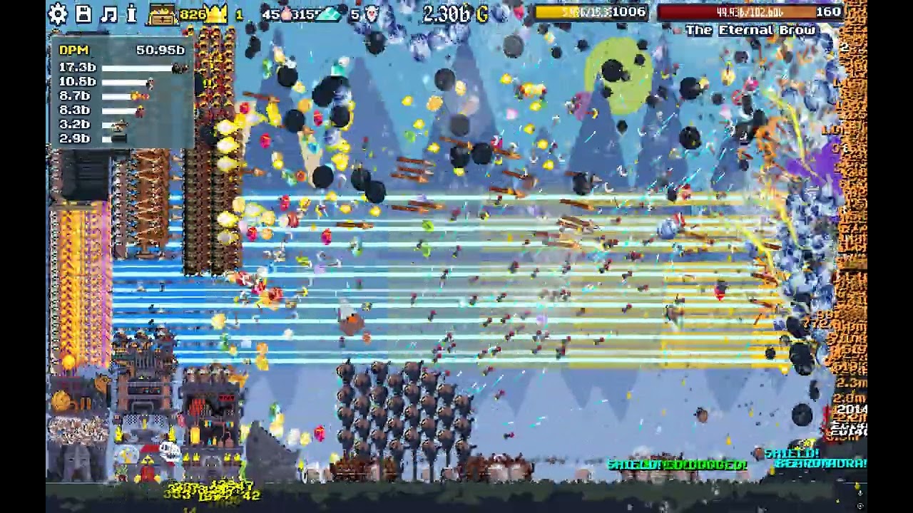 Dwarf Eats Mountain 50 billion dpm 800+pp still to spend.