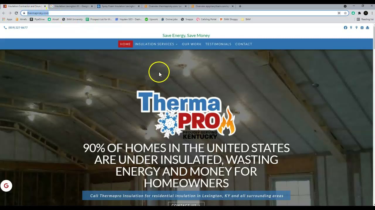Therma Pro KY- Hayden SEO show&rsquo;s how to out rank competition