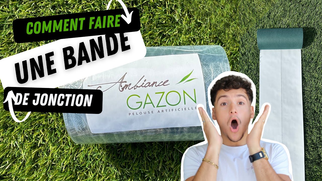 Comment faire une bande de jonction pour Gazon Synthétique ? Guide et astuces !