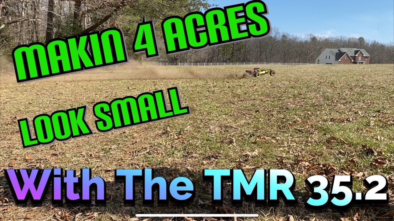 Taylor RC Side Pipe Vs TMR Small Bore Dumper! 22/52 Gears Eatin The Yard Up!