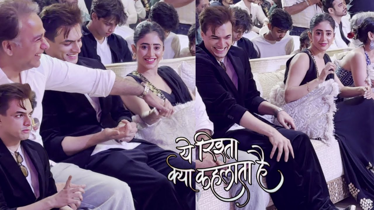 Shivangi Joshi And Mohsin Khan Off Screen Masti |Yeh Rishta Kya Kehlata Hai |Best Couples 