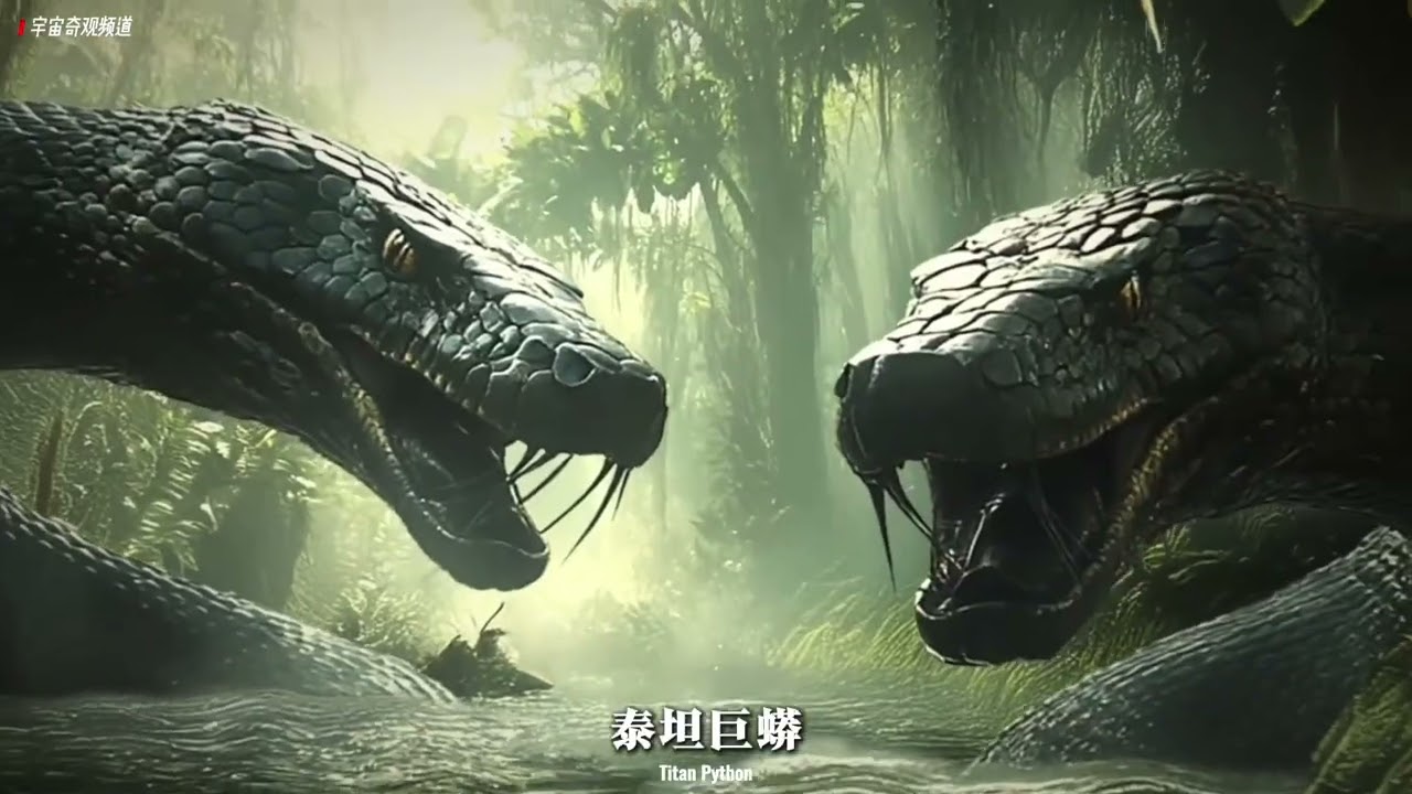 #泰坦巨蟒 2009年挖出一根骨头，粗得吓人，专家测量后疯了