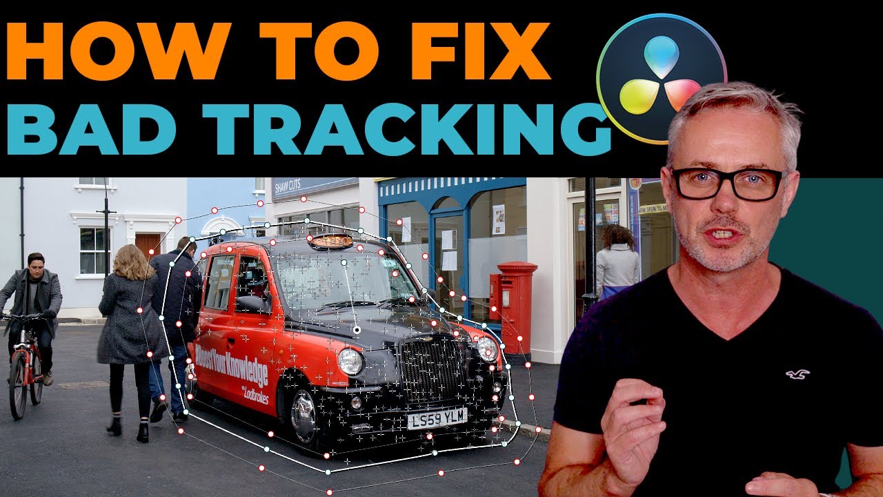 Best Tracker Tips in DaVinci Resolve - HOW TO FIX BAD TRACKING!