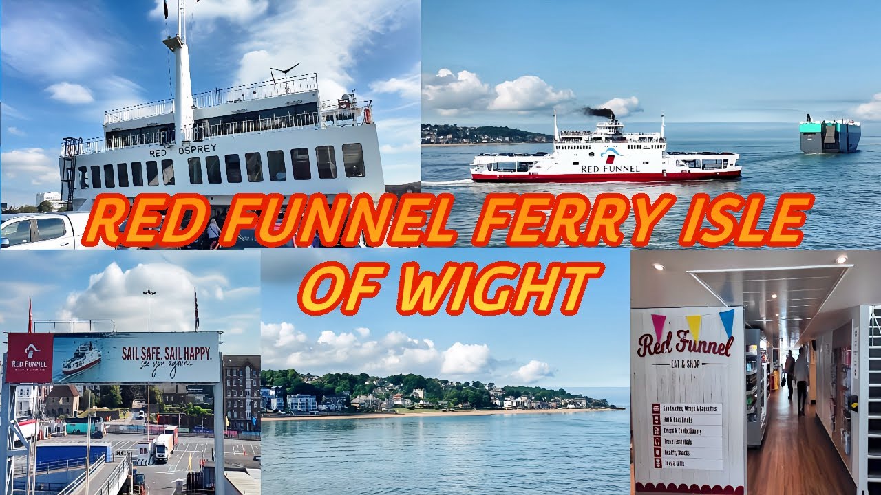 RED FUNNEL FERRY ISLE OF WIGHT