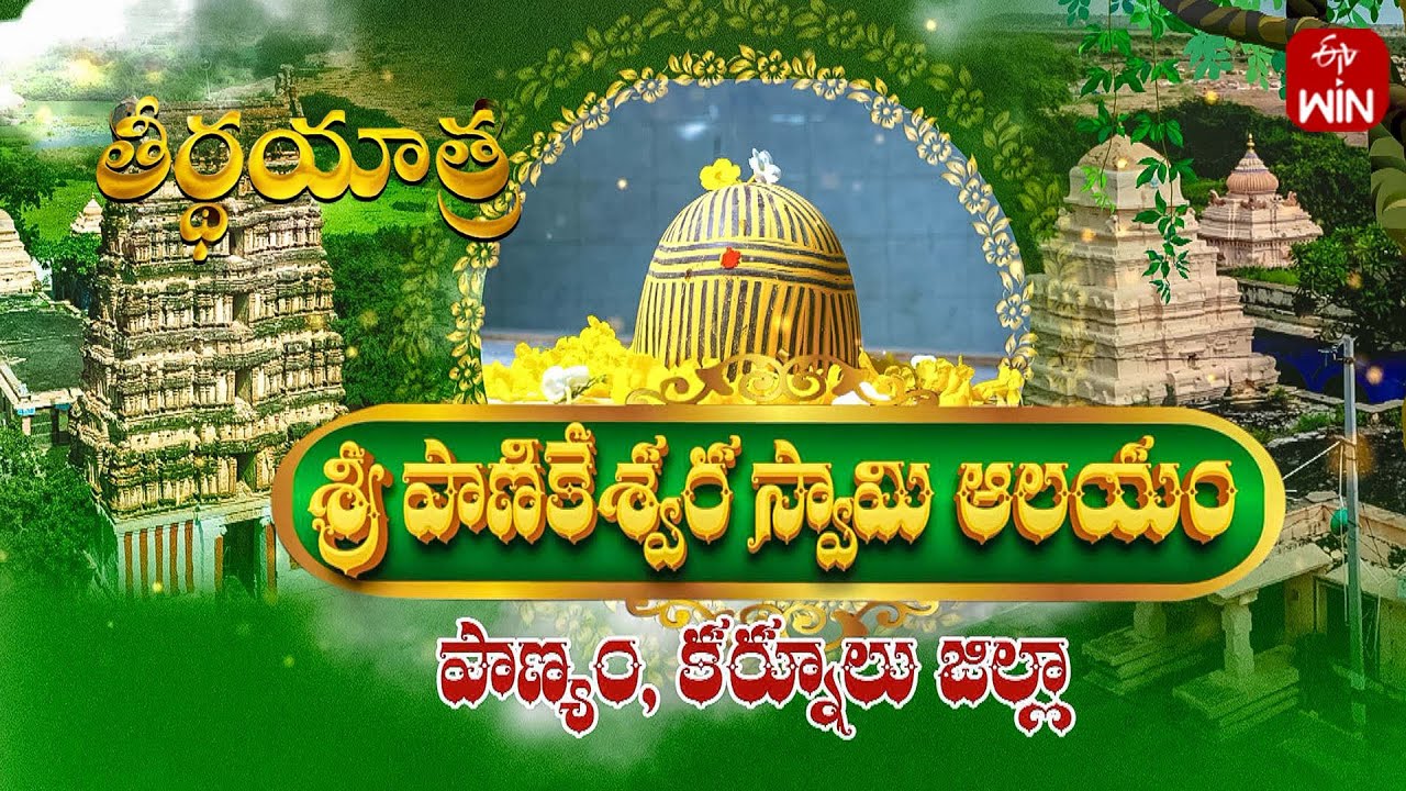 Sri Pinakeshwara Swamy Temple, Panyam,Nandyal DT | Teerthayatra | 16th Sep 2024 | ETV Life Spiritual