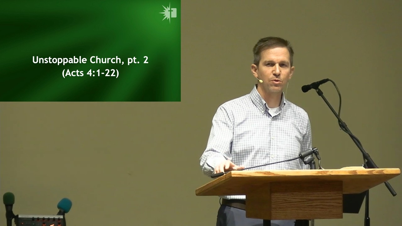 Acts 4:1-22 • Unstoppable Church, part 2 • Rick Zaman