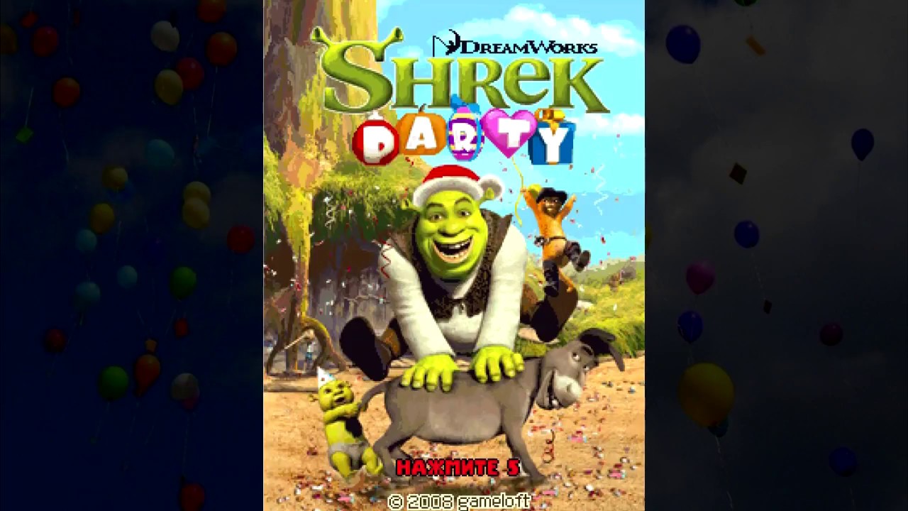#1 Shrek Party - Java Game: Полное Прохождение / Shrek GAMELOFT