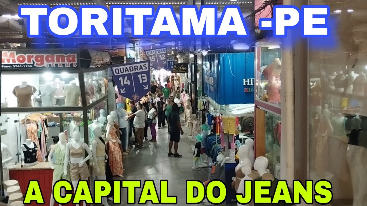 TOUR PELA FEIRA DE ROUPA DE TORITAMA A CAPITAL DO JEANS 08.01.2025