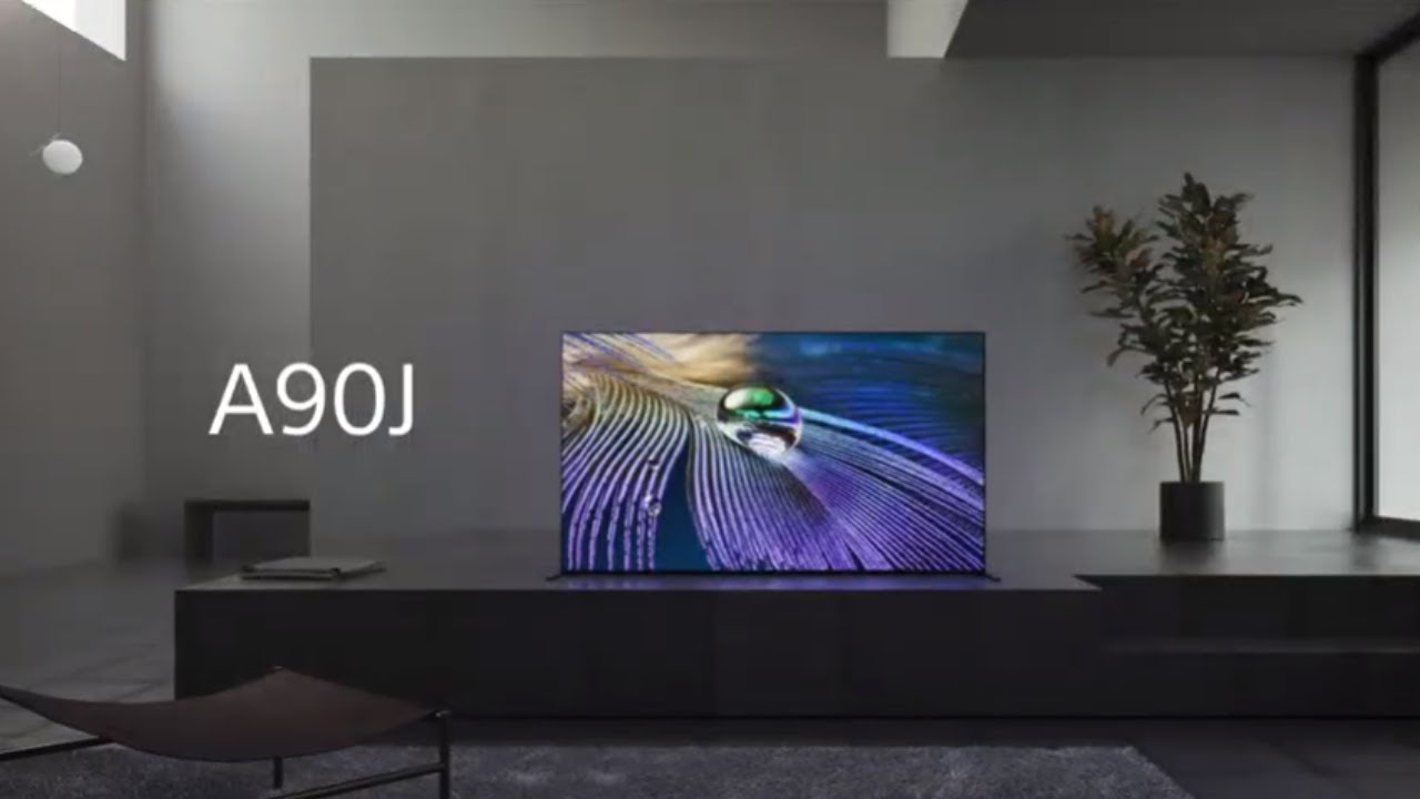 SONY BRAVIA #A90J: OLED redefinido con lo último en brillo e inteligencia humana