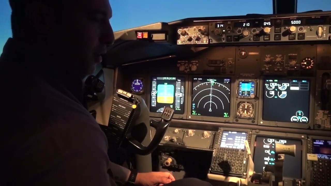 Одномоторный руль направления B737NG