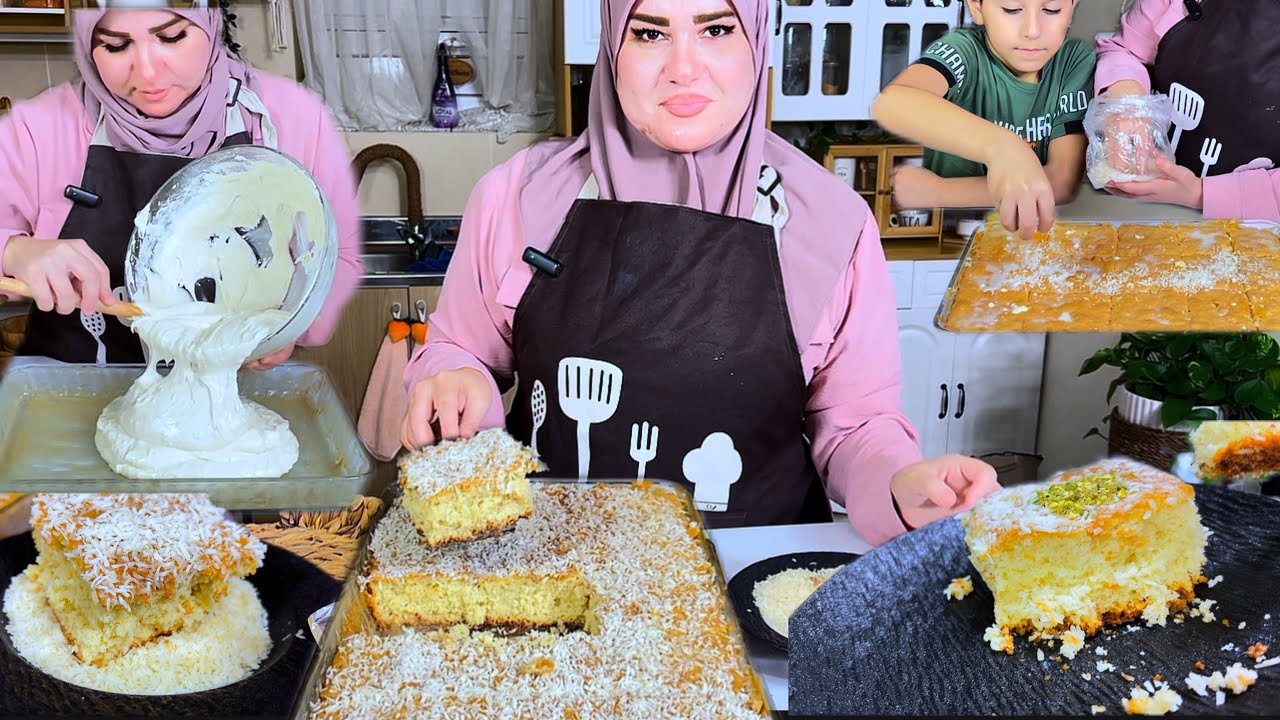 كيكه ‏برازيلية‏طبت ترند تعالو نسوي هي أصلا كيكة مال أمهاتنا قبل من أيادي شيف غفران