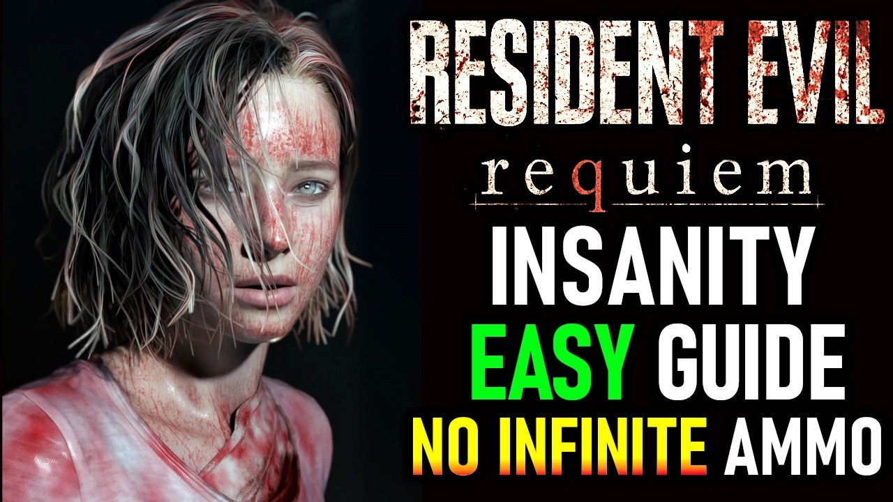 Resident Evil Requiem INSANITY No Infinite Ammo Walkthrough Guide