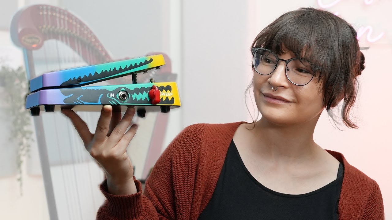 Педаль «вау-вау» на арфе — это смешно.
