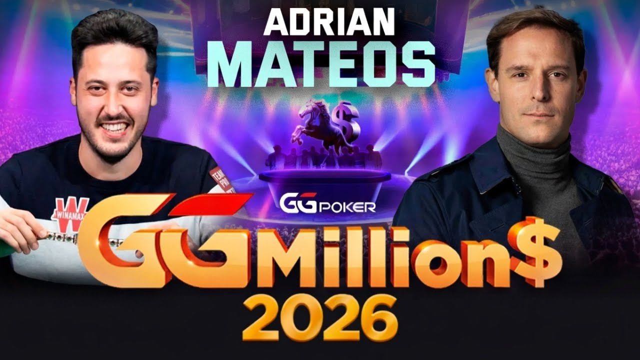 MESA FINAL GGMillion$ 10,300$ con ADRI&Aacute;N MATEOS (Cartas Vistas) 06/01/26