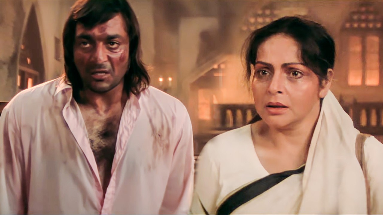 “तेरी माँ हूँ, इसलिए तेरे पास आई हूँ” | संजय दत्त–राखी का ऐसा सीन जो आँखें नम कर देगा | खलनायक