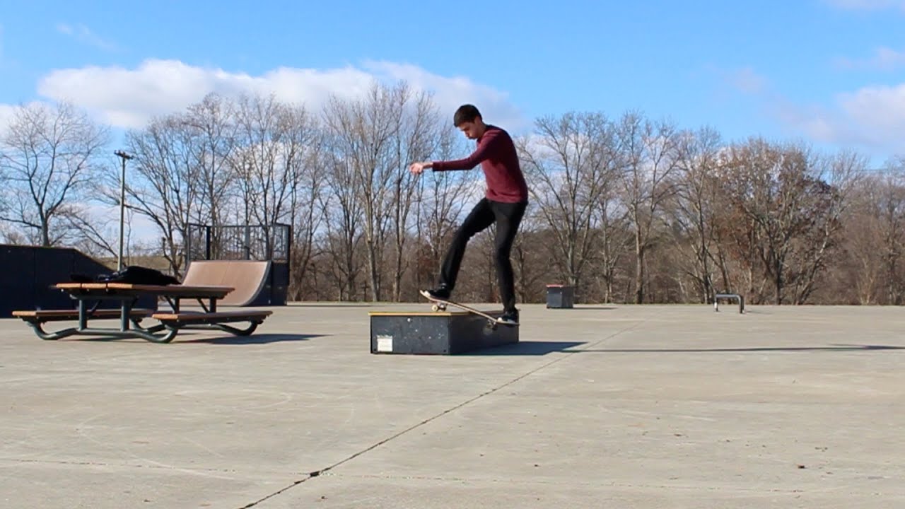My First Frontside Lipslide!