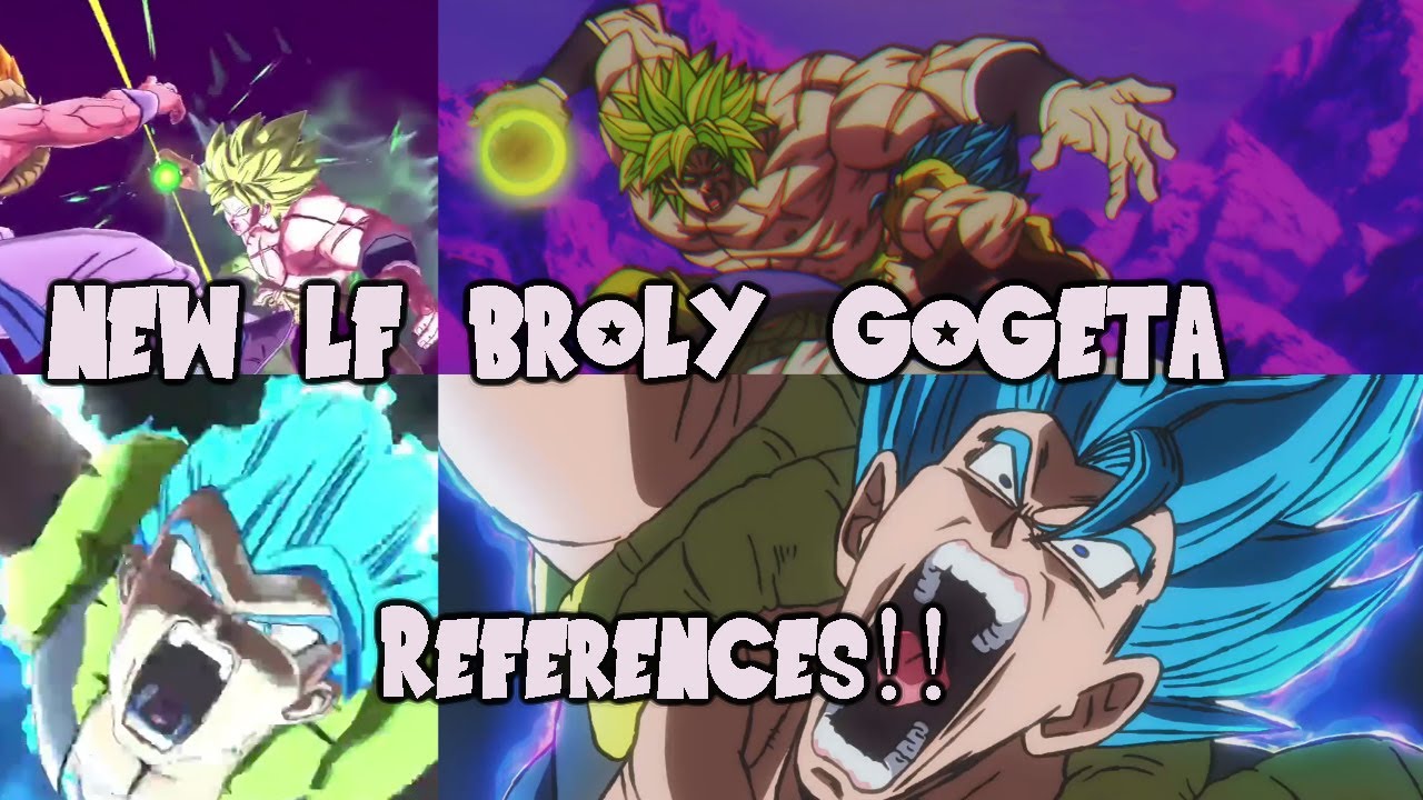 New LF Gogeta and Broly Movie References (Pride Troopers Edition)