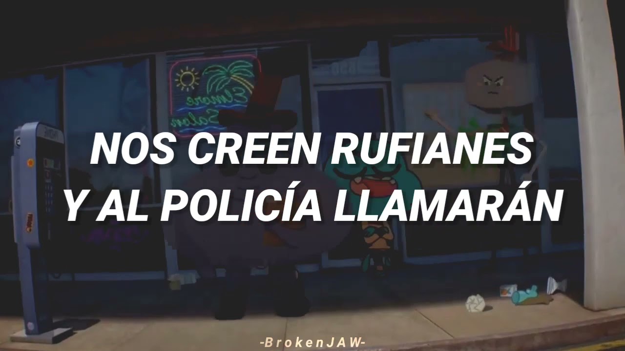 Rap de los niños // El increíble mundo de Gumball // Letra