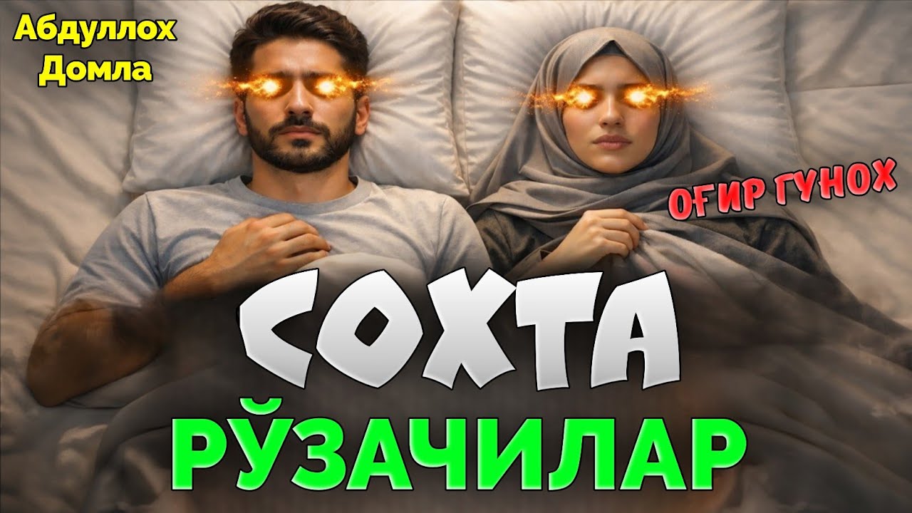 Рўзаси Сохта Одамлар, Оғир Гунох! ~Абдуллох Домла 2026 ~Abdulloh Domla 2026 #abdullohdomla #ruza 