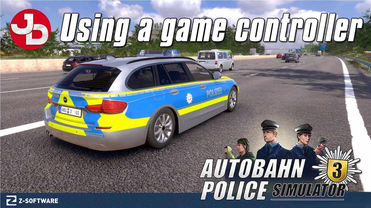 Using a game controller on Autobahn Police Simulator 3